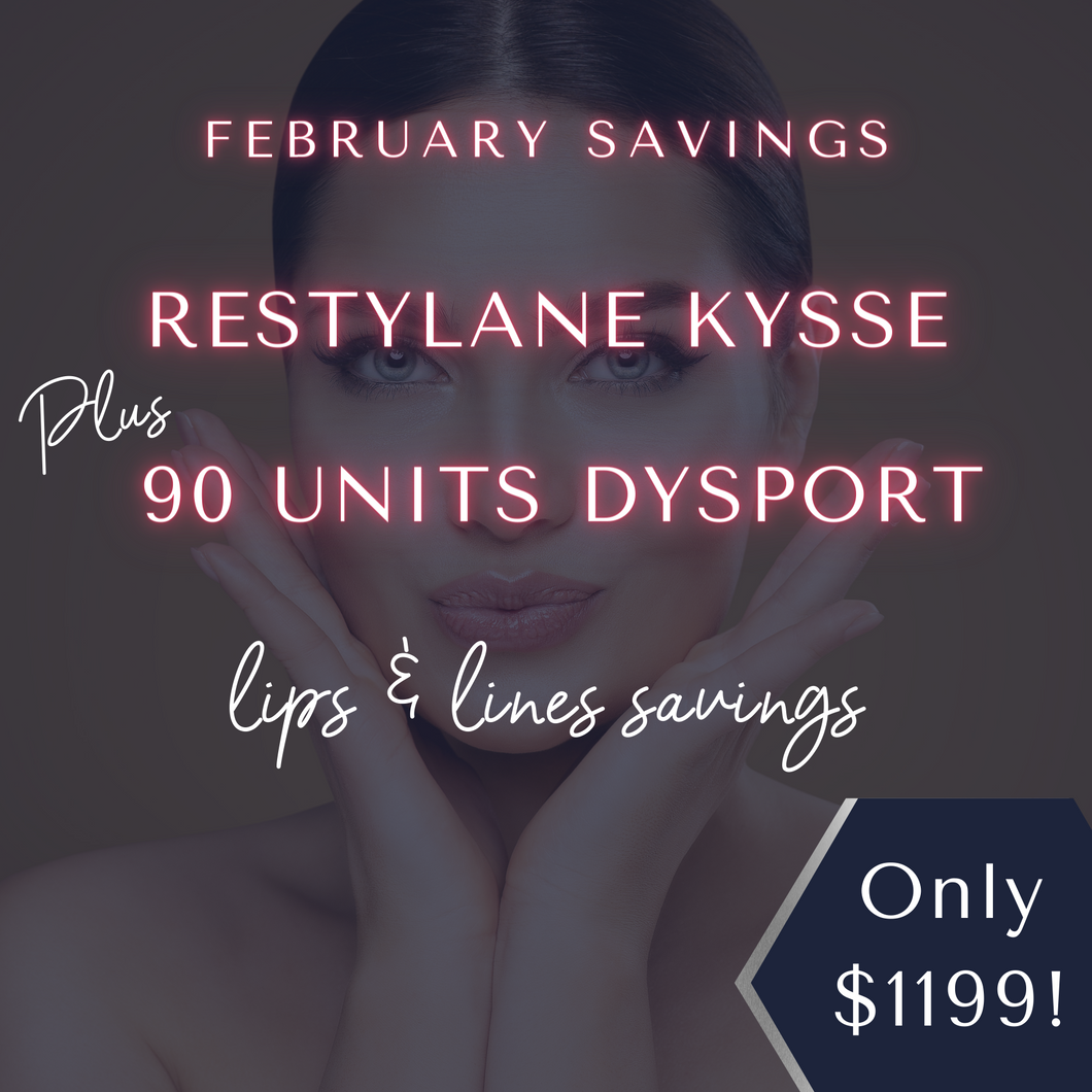 Restylane Kysse & Dysport